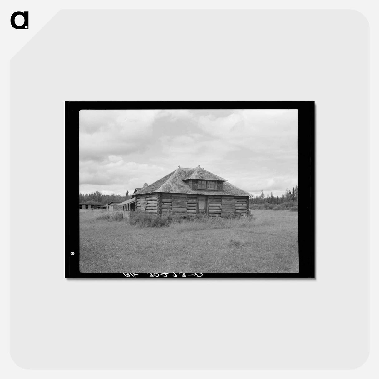 アートポストカード-Abandoned Log Cabin
- ラッセル リー Postcard.