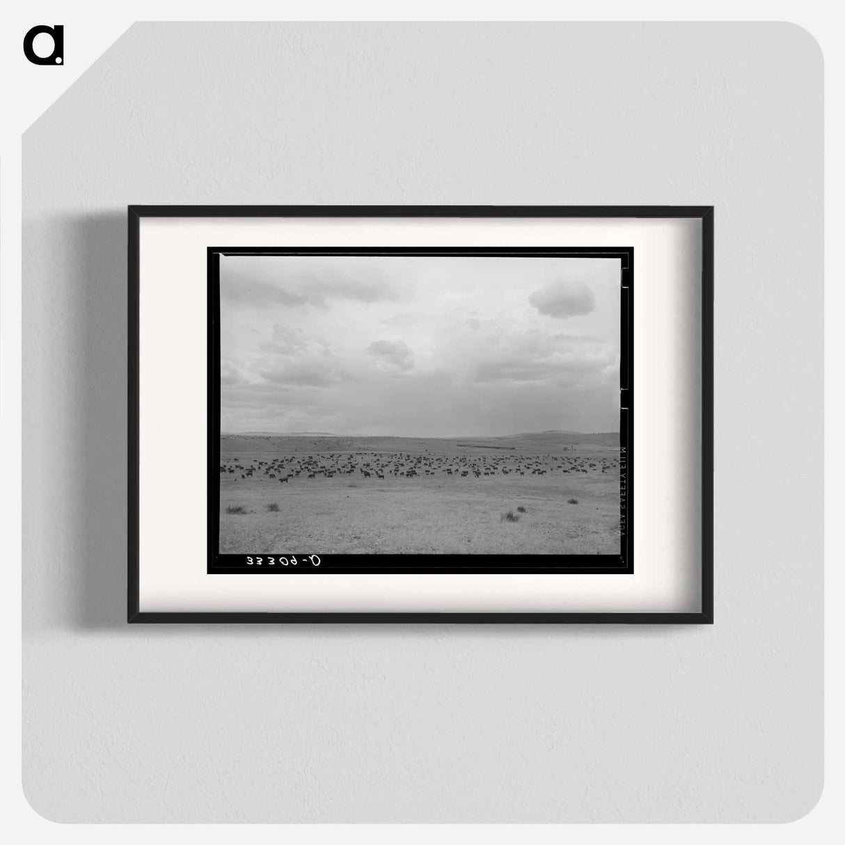 アートポスター-Cattle Roundup Near Marfa
- ラッセル リー Poster.