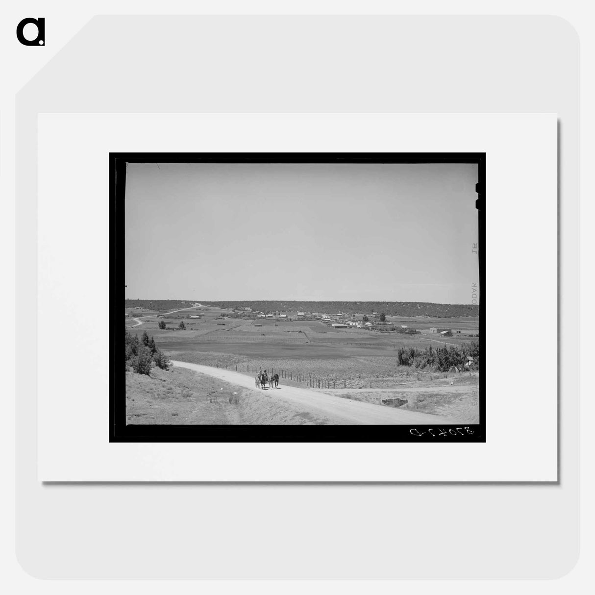 アートポスター-Chamisal, New Mexico
- ラッセル リー Poster.