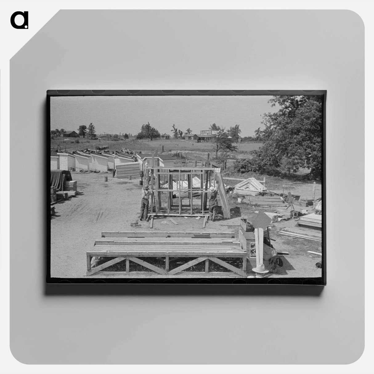 アートパネル-Southeast Missouri Farms Project
- ラッセル リー Canvas.