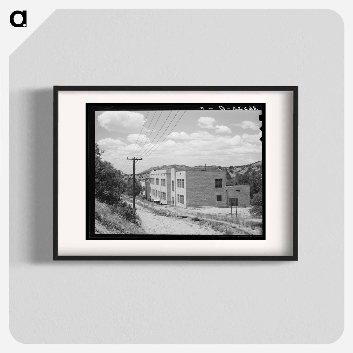 アートポスター-Abandoned School Buildings, Tyrone, New Mexico
- ラッセル リー Poster.