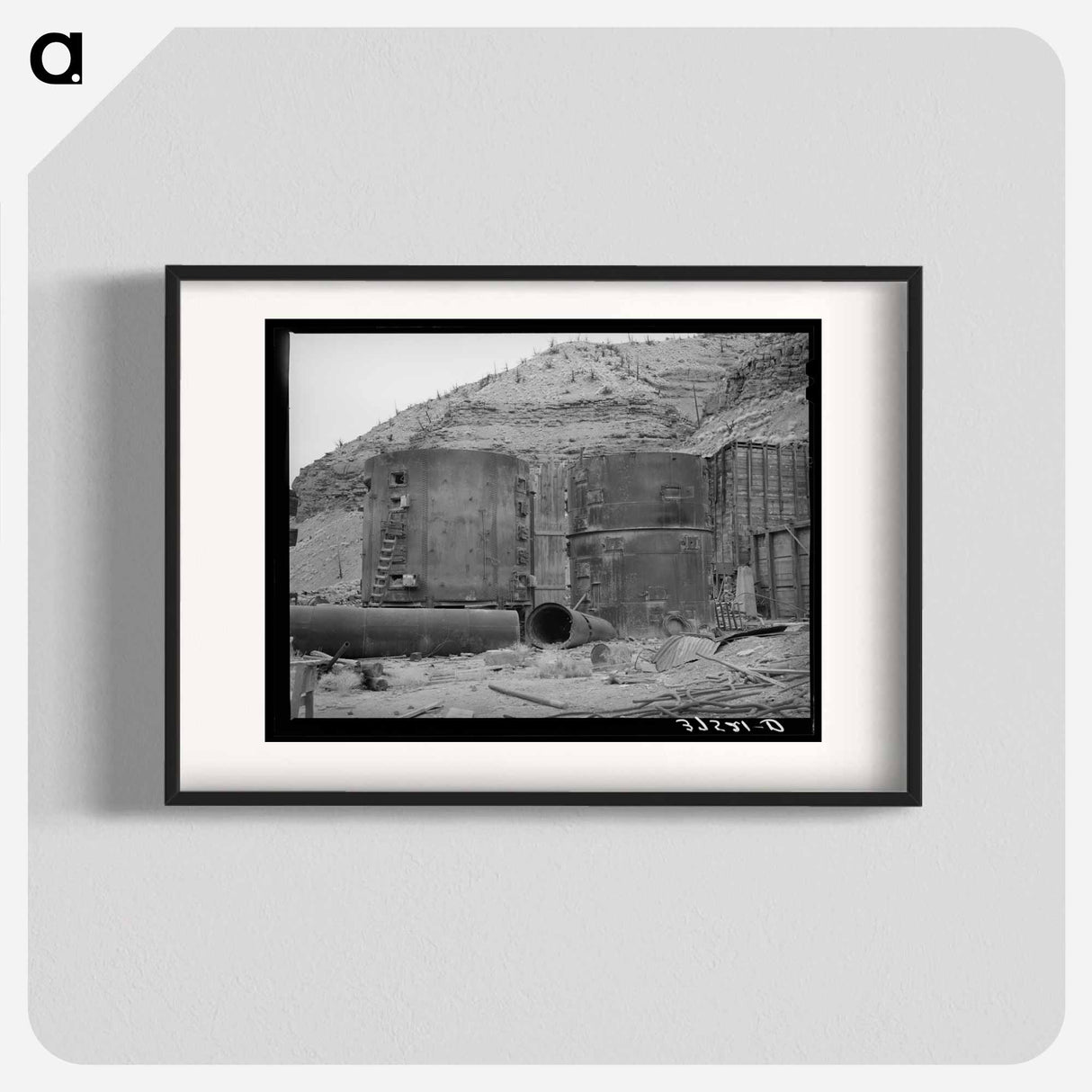 アートポスター-Abandoned Gold Mill Boilers
- ラッセル リー Poster.