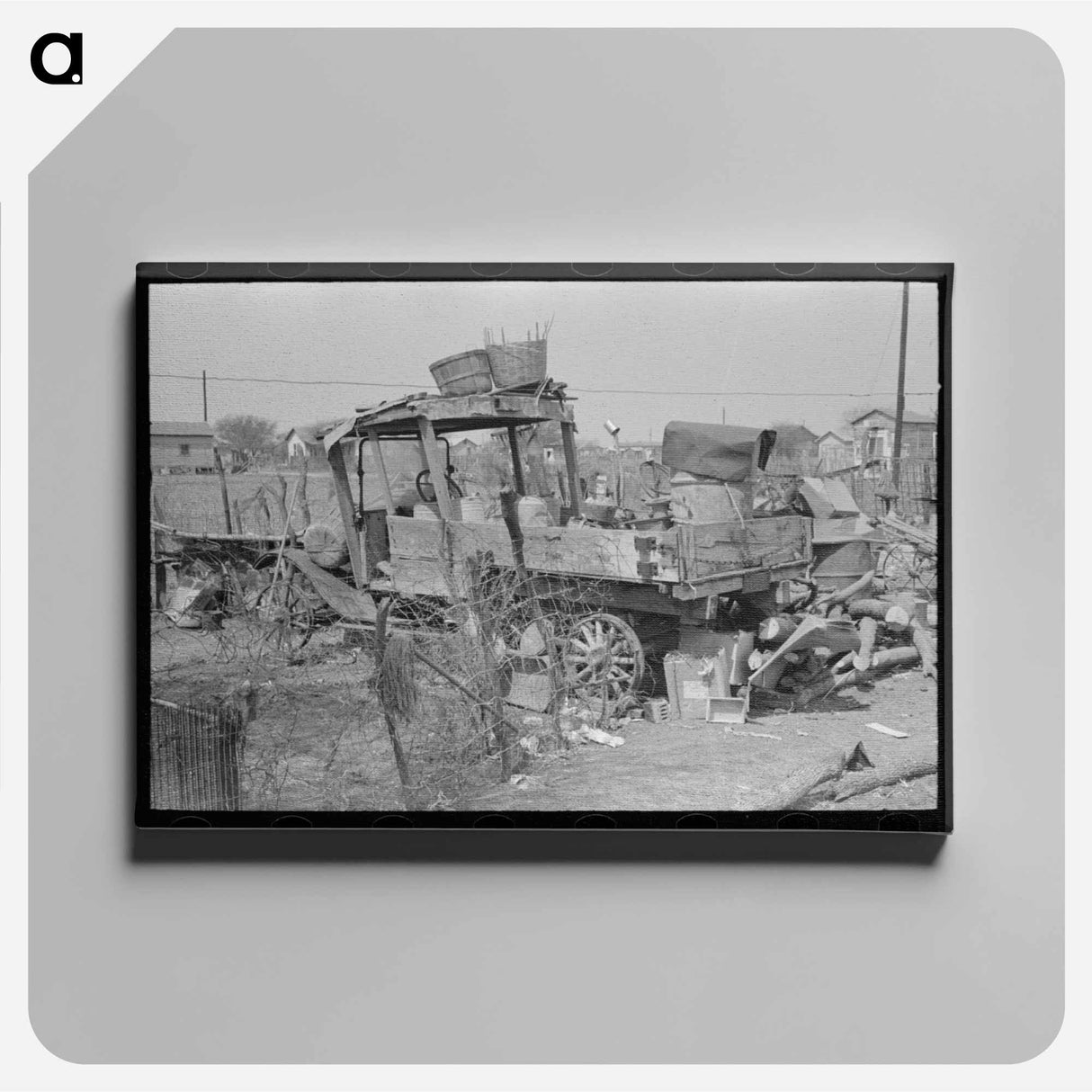 アートパネル-Mexican Backyard, San Antonio
- ラッセル リー Canvas.