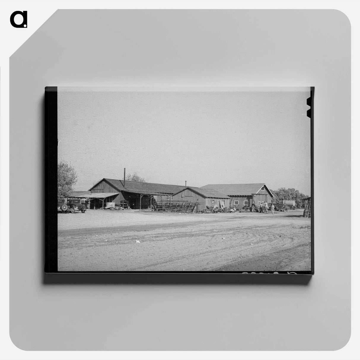 アートパネル-Earl Fruit Company Repair Shops
- ラッセル リー Canvas.