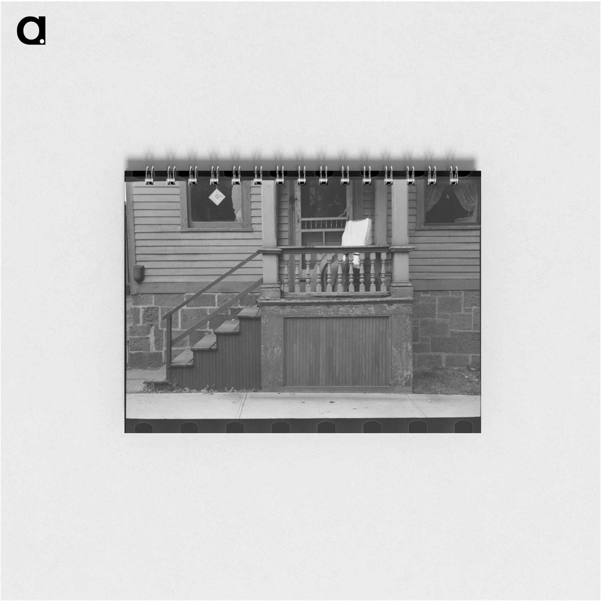 アートメモ帳-Entrance to House, Meriden
- ラッセル リー Memo.