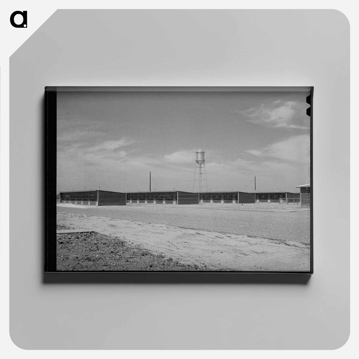 アートパネル-Migratory Labor Camp Shelters
- ラッセル リー Canvas.