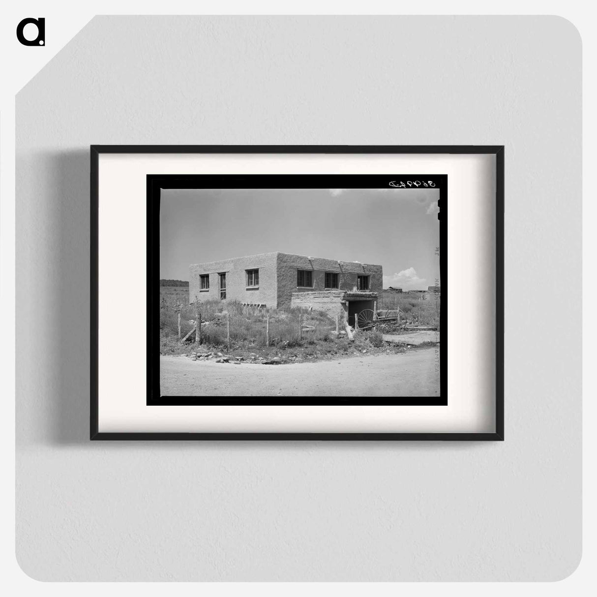 アートポスター-Chamisal Adobe House
- ラッセル リー Poster.