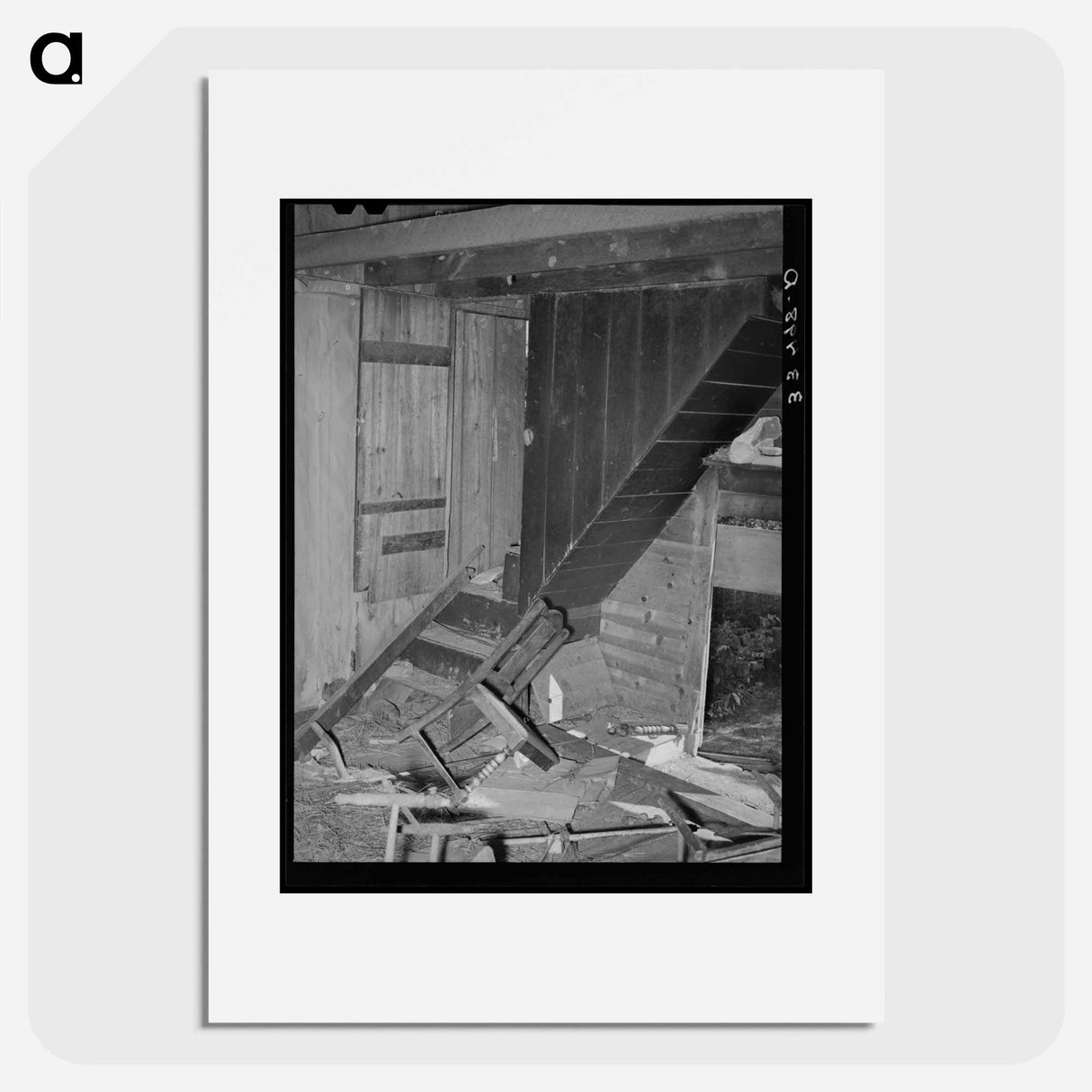 アートポスター-Abandoned Farmhouse Interior
- ラッセル リー Poster.