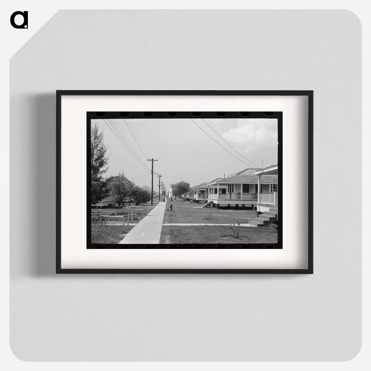 アートポスター-Burrwood Cottages
- ラッセル リー Poster.