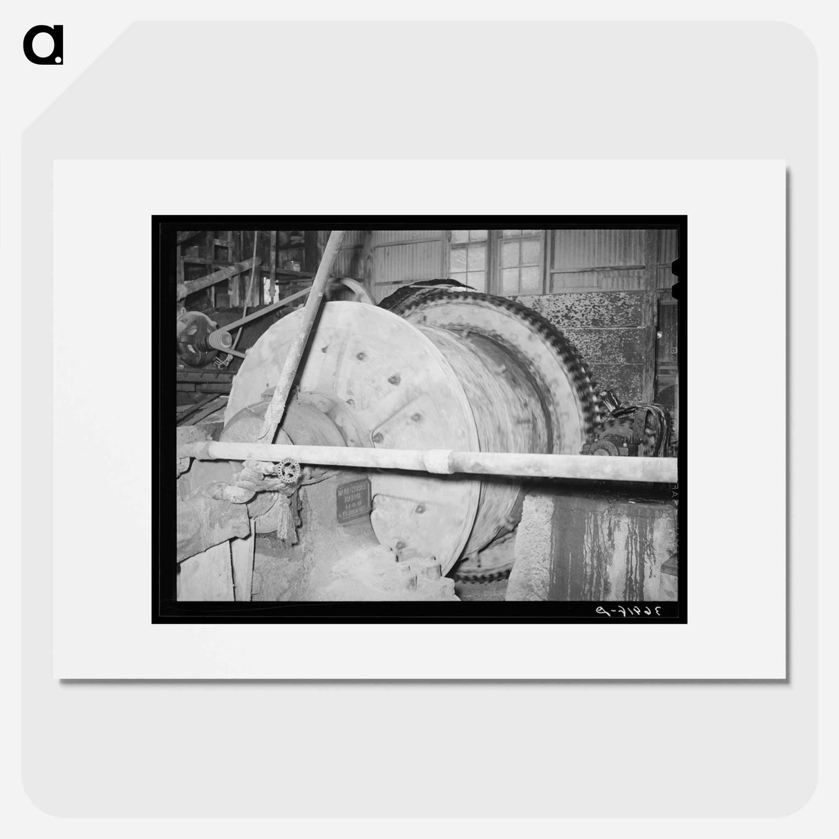 アートポスター-Ball Mill at Mogollon Gold Mine
- ラッセル リー Poster.