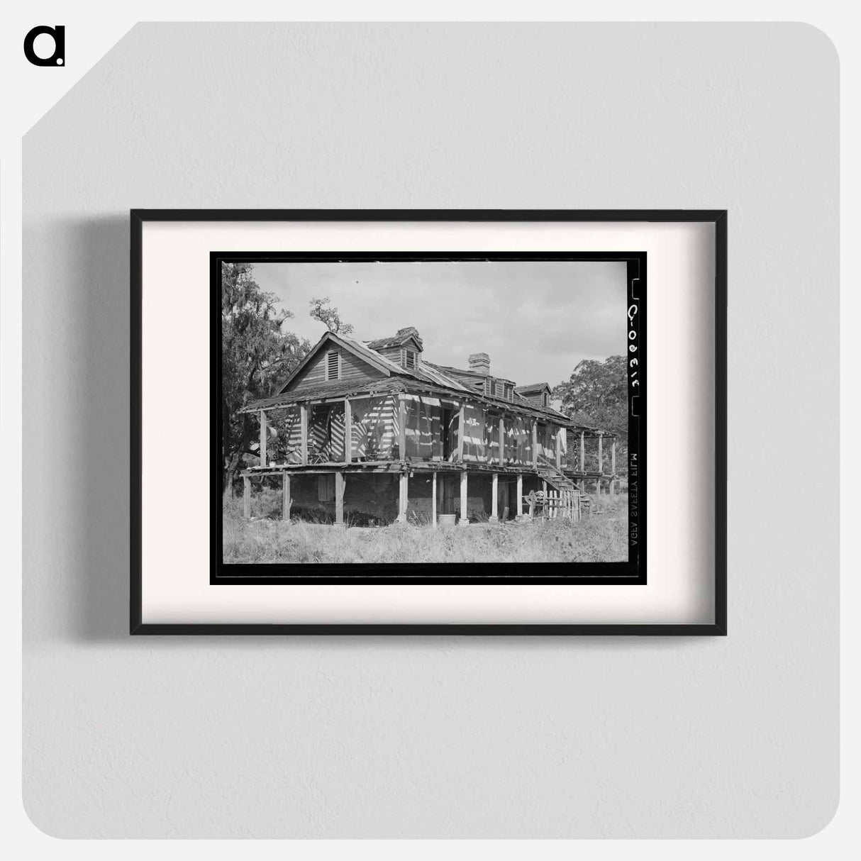 アートポスター-Abandoned Plantation House, Louisiana
- ラッセル リー Poster.