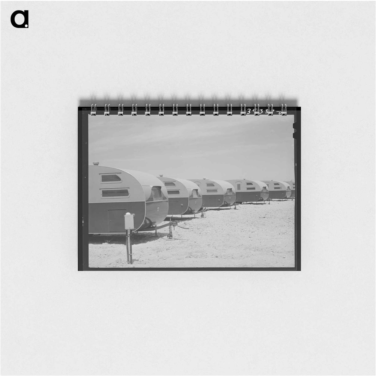 アートメモ帳-FSA Camp for Defense Workers, San Diego
- ラッセル リー Memo.