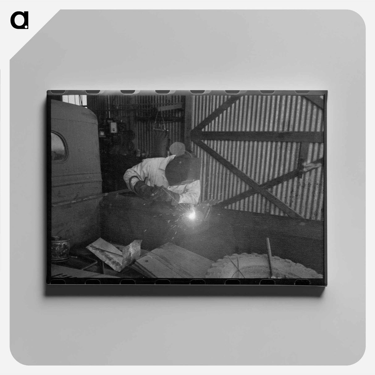 アートパネル-Automobile Repair Shop
- ラッセル リー Canvas.