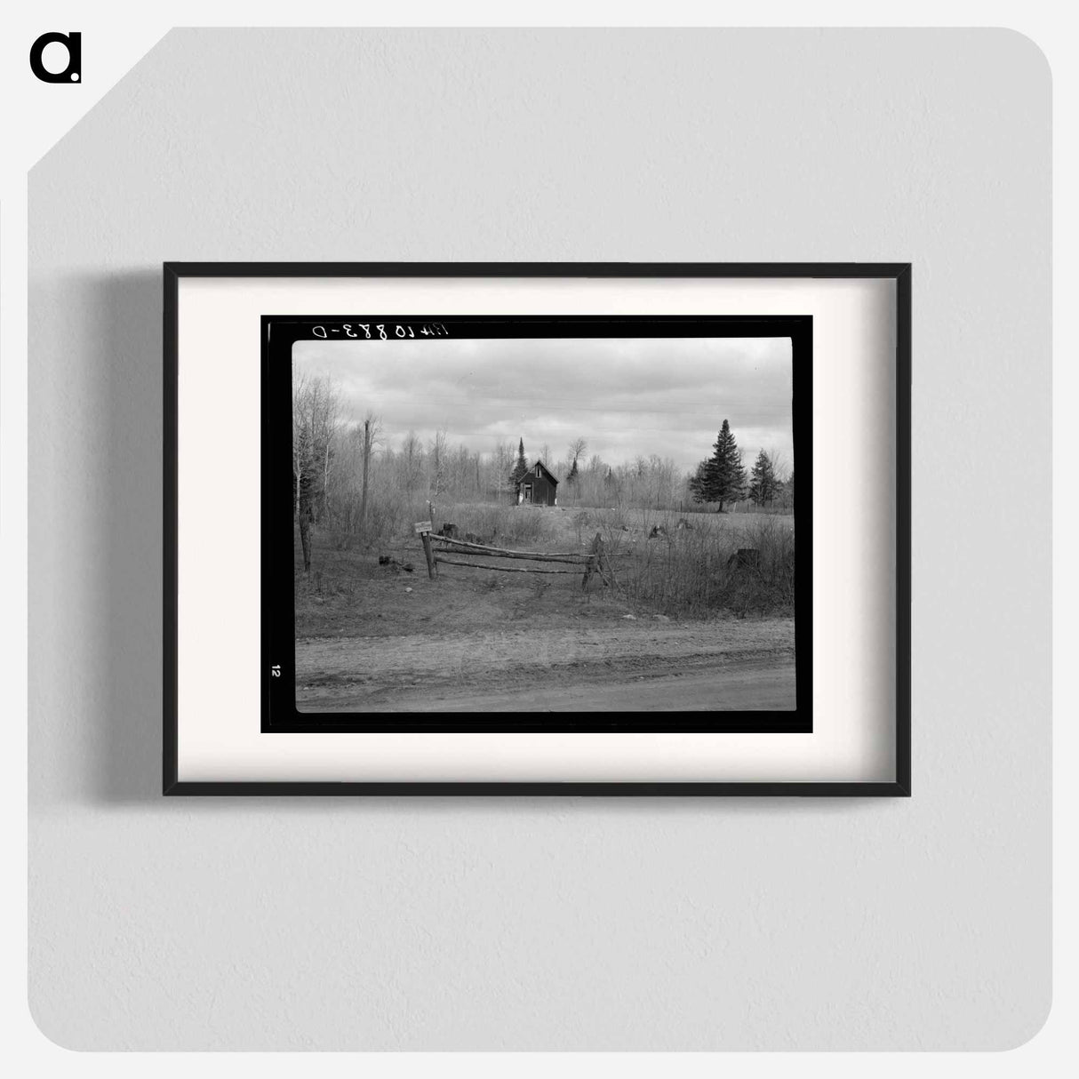 アートポスター-Abandoned Farm, Tipler to Long Lake
- ラッセル リー Poster.