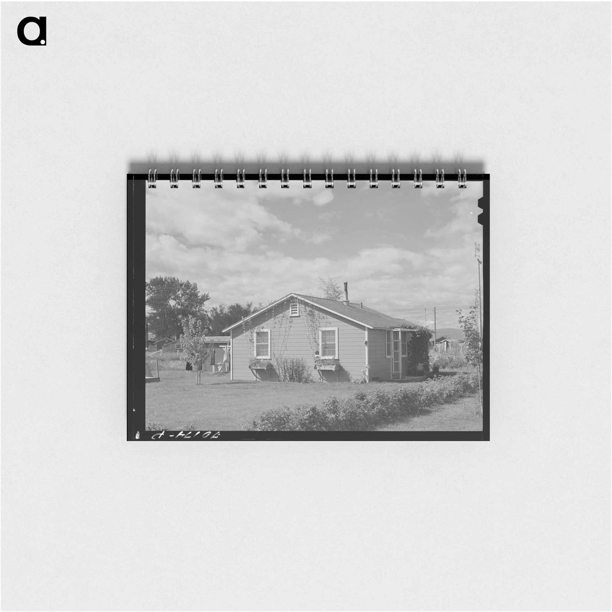 アートメモ帳-House for Permanent Farm Workers, Yakima, Washington
- ラッセル リー Memo.