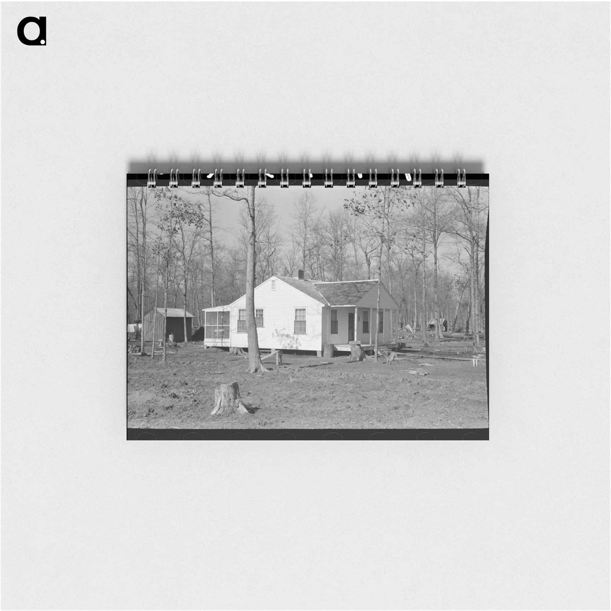 アートメモ帳-Farm Home, Chicot Farms, Arkansas
- ラッセル リー Memo.