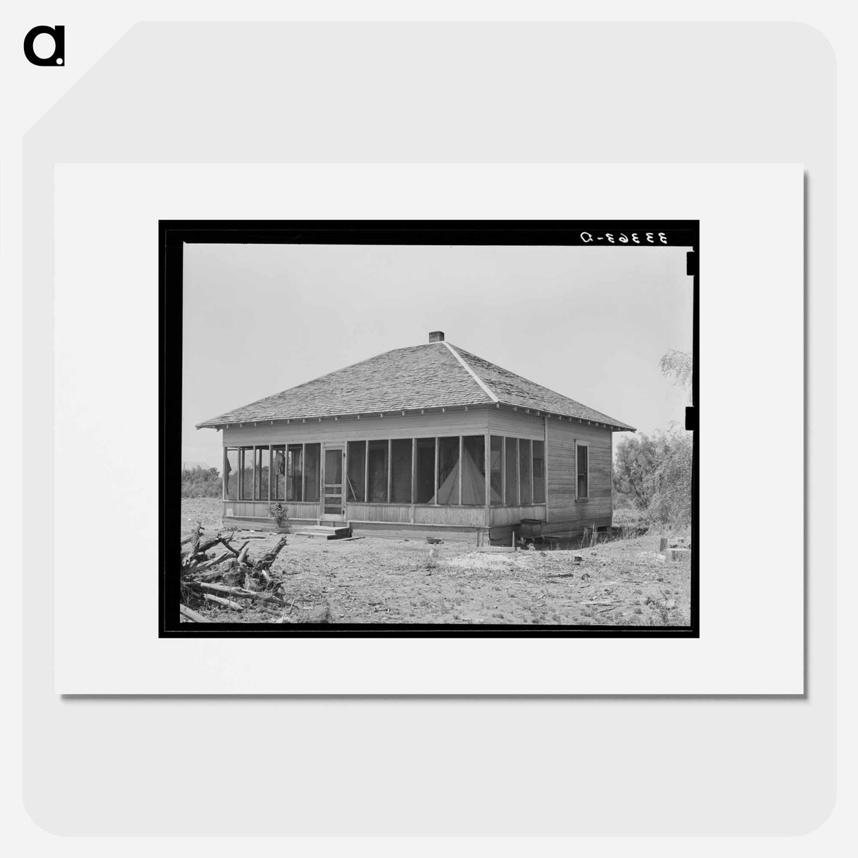 アートポスター-Bunkhouse, SMS Ranch near Spur, Texas
- ラッセル リー Poster.