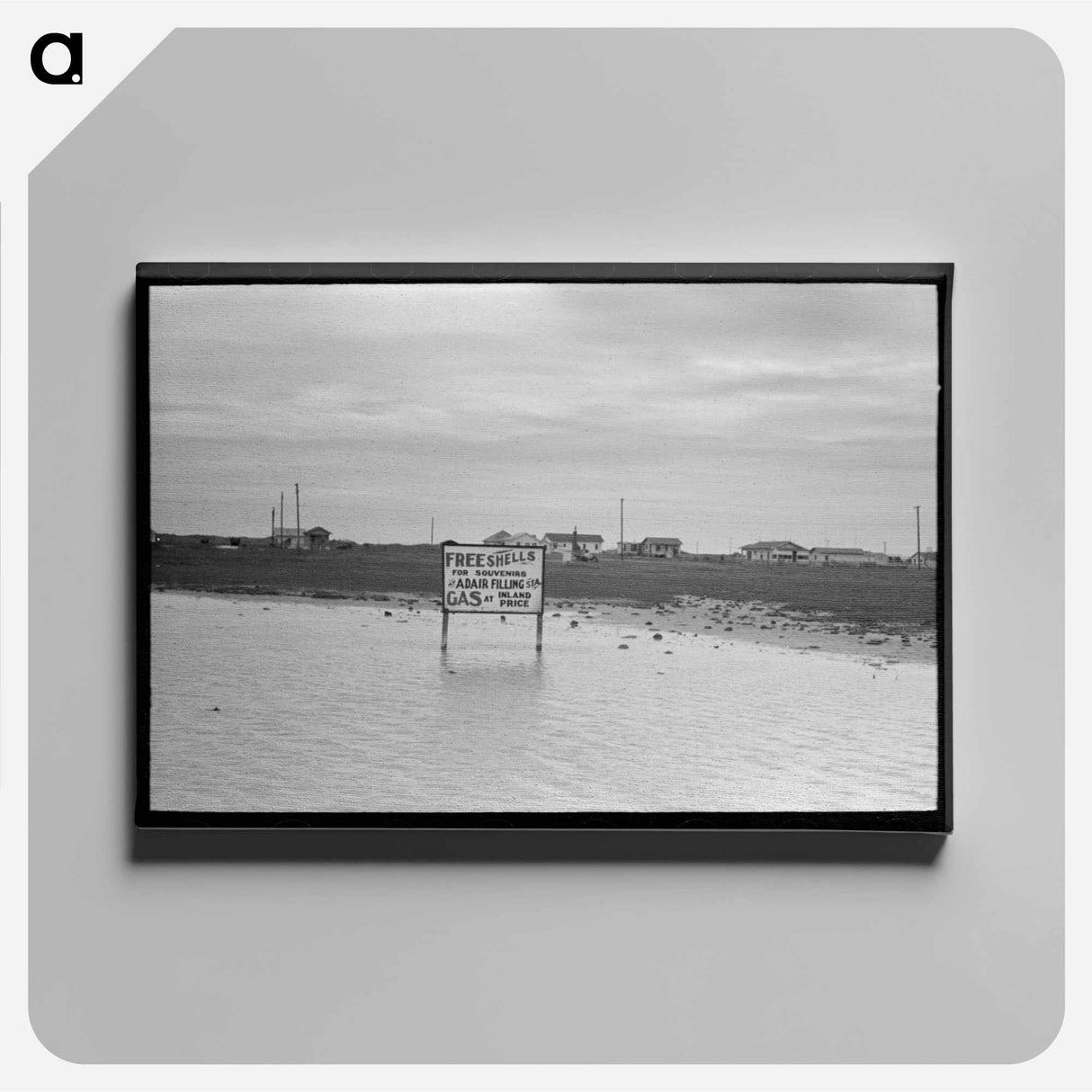 アートパネル-Houses at Port Aransas, Texas
- ラッセル リー Canvas.