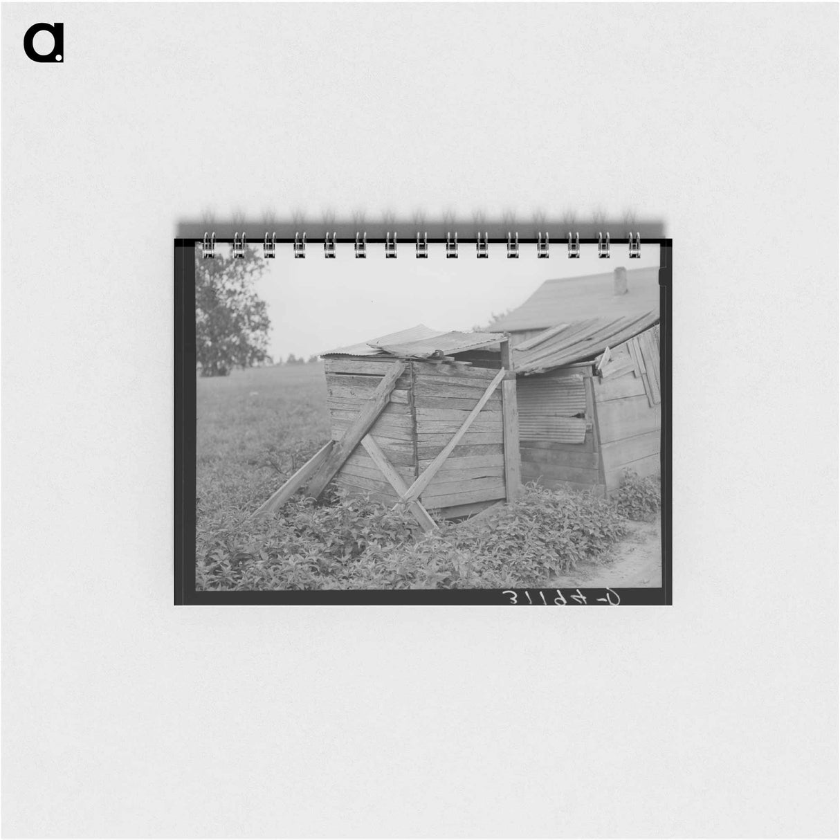 アートメモ帳-Sheds on Sharecropper's Farm, Southeast Missouri
- ラッセル リー Memo.