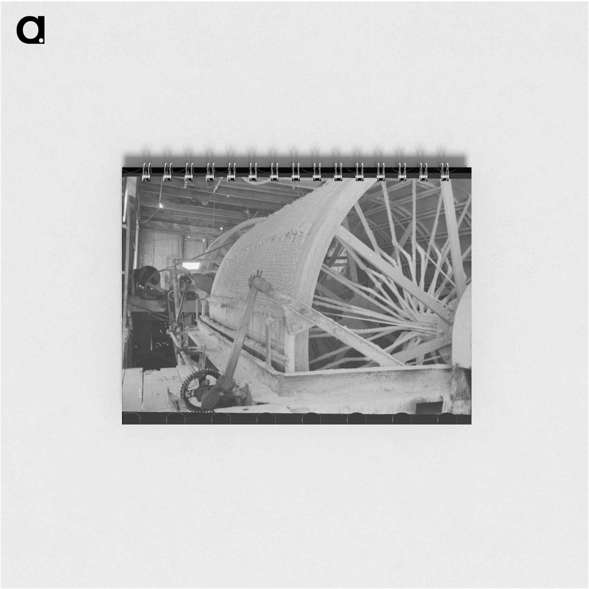 アートメモ帳-Rotary Vacuum Filter, Mogollon Gold Mine
- ラッセル リー Memo.