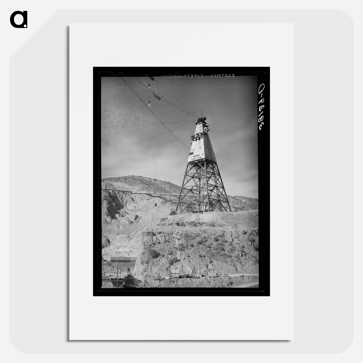 アートポスター-Central Distribution Tower, Shasta Dam Construction
- ラッセル リー Poster.