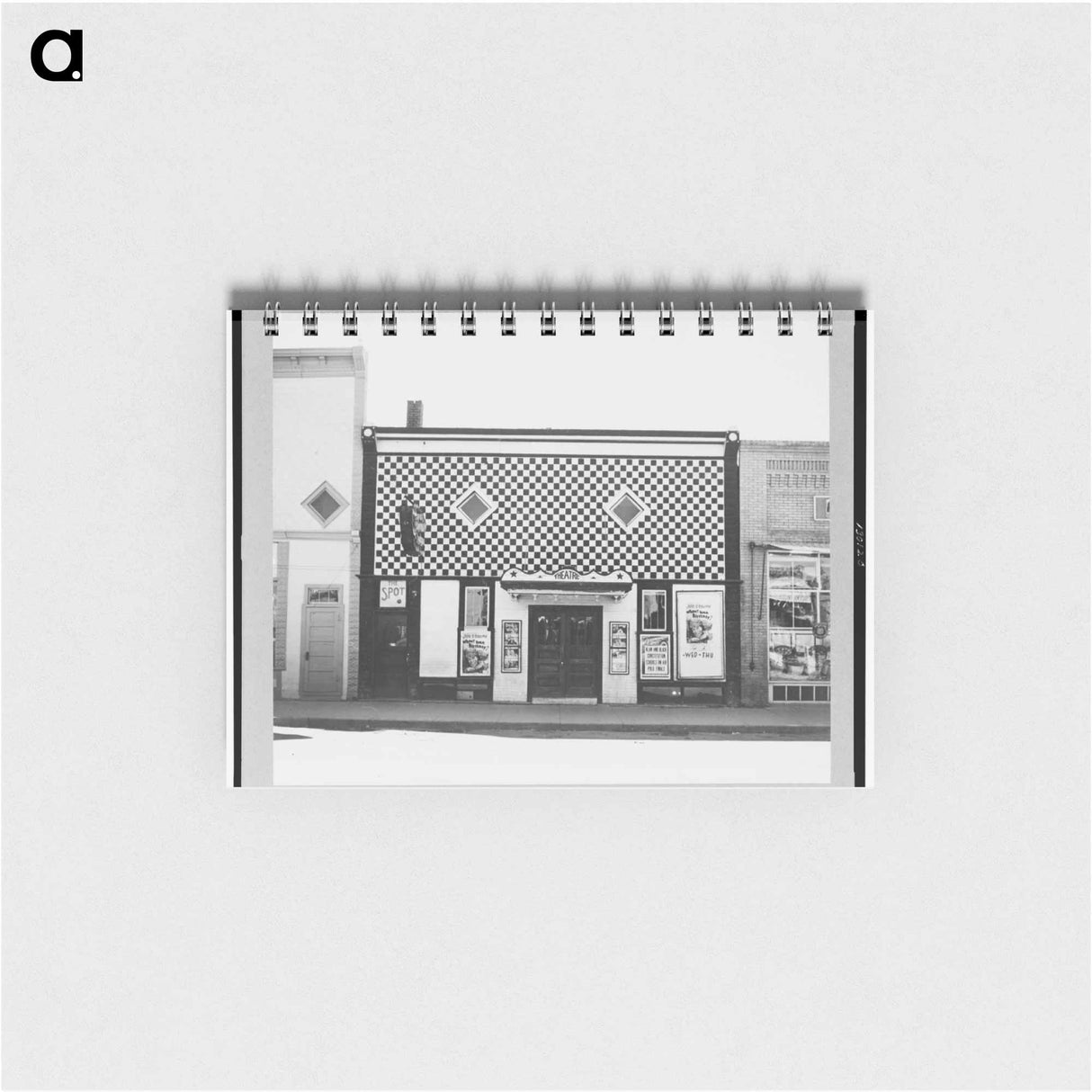 アートメモ帳-Theatre, Stanley, North Dakota
- ラッセル リー Memo.