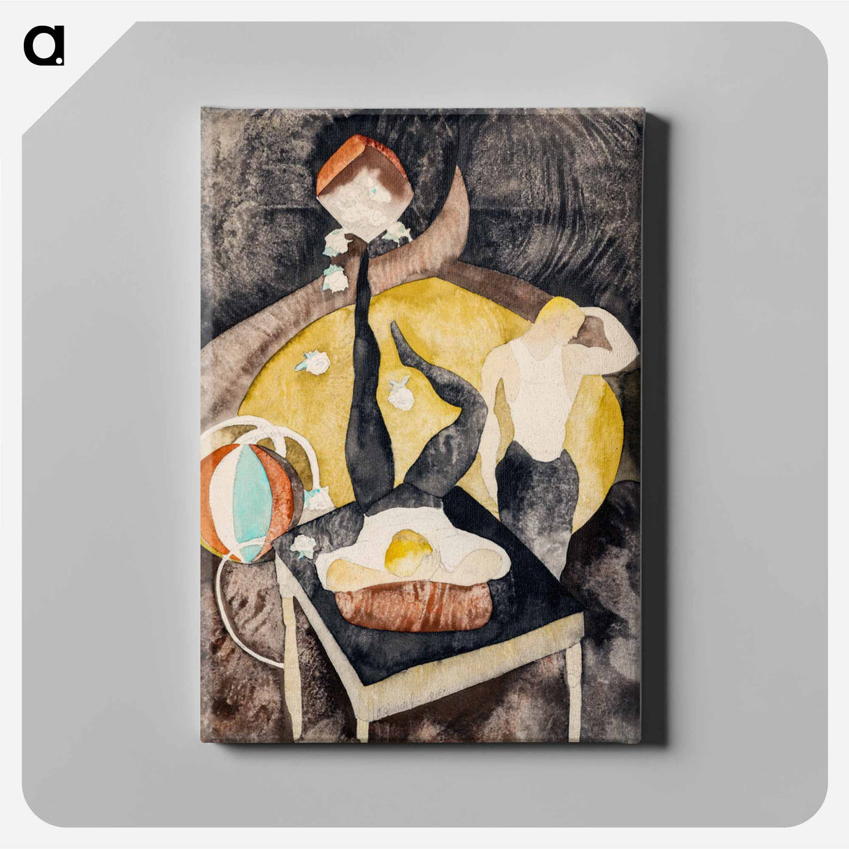 アートパネル-In Vaudeville: Two Acrobat-Jugglers
- バーンズ・コレクション Canvas.