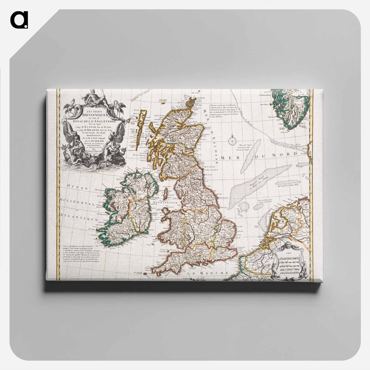 アートパネル-The British Isles
- ボストン公共図書館 Canvas.