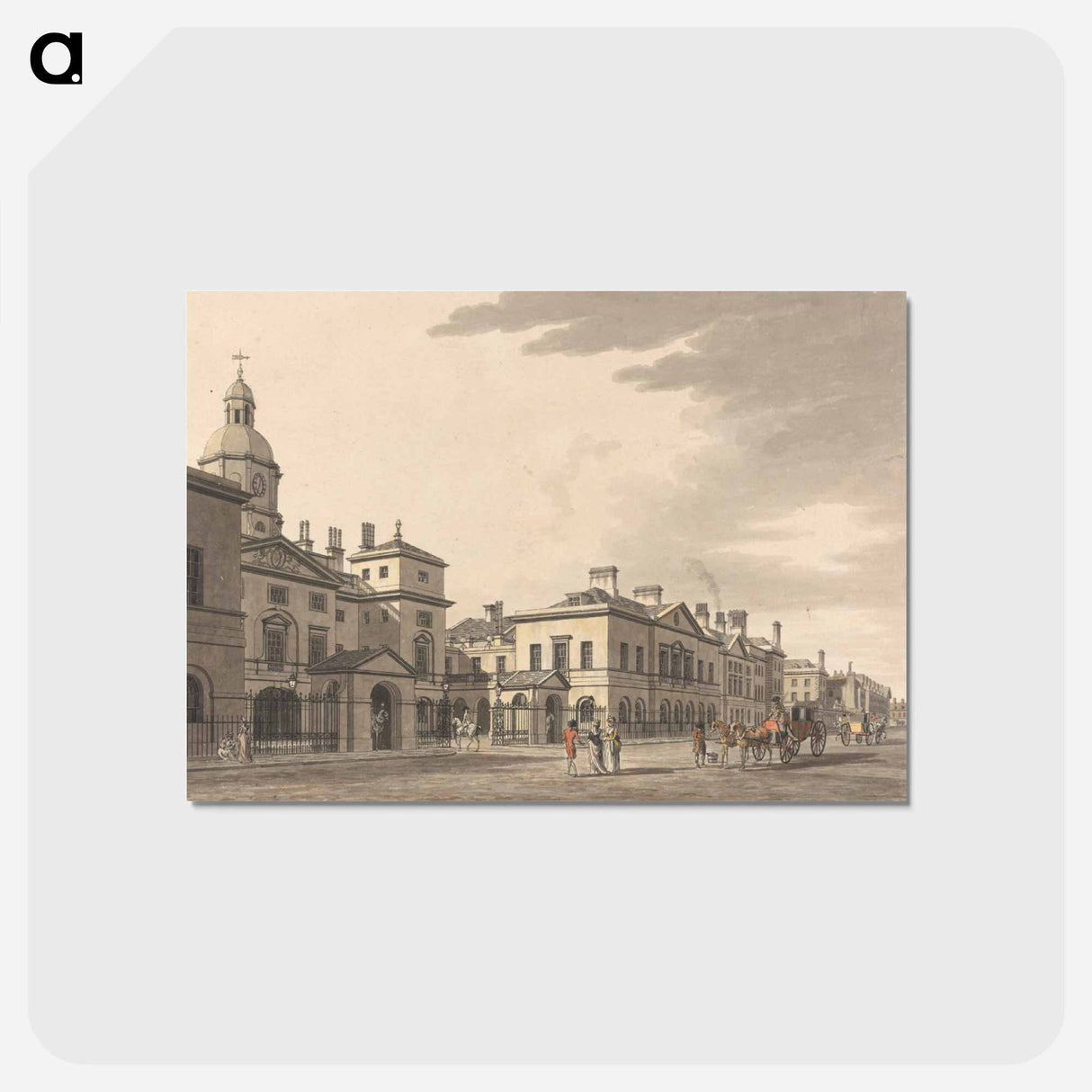 アートポストカード-Horse Guards, Whitehall
- イェール大学アートギャラリー Postcard.
