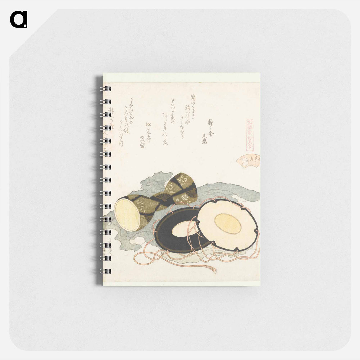 A comparison of Genroku poems and shells - 葛飾 北斎 Memo.