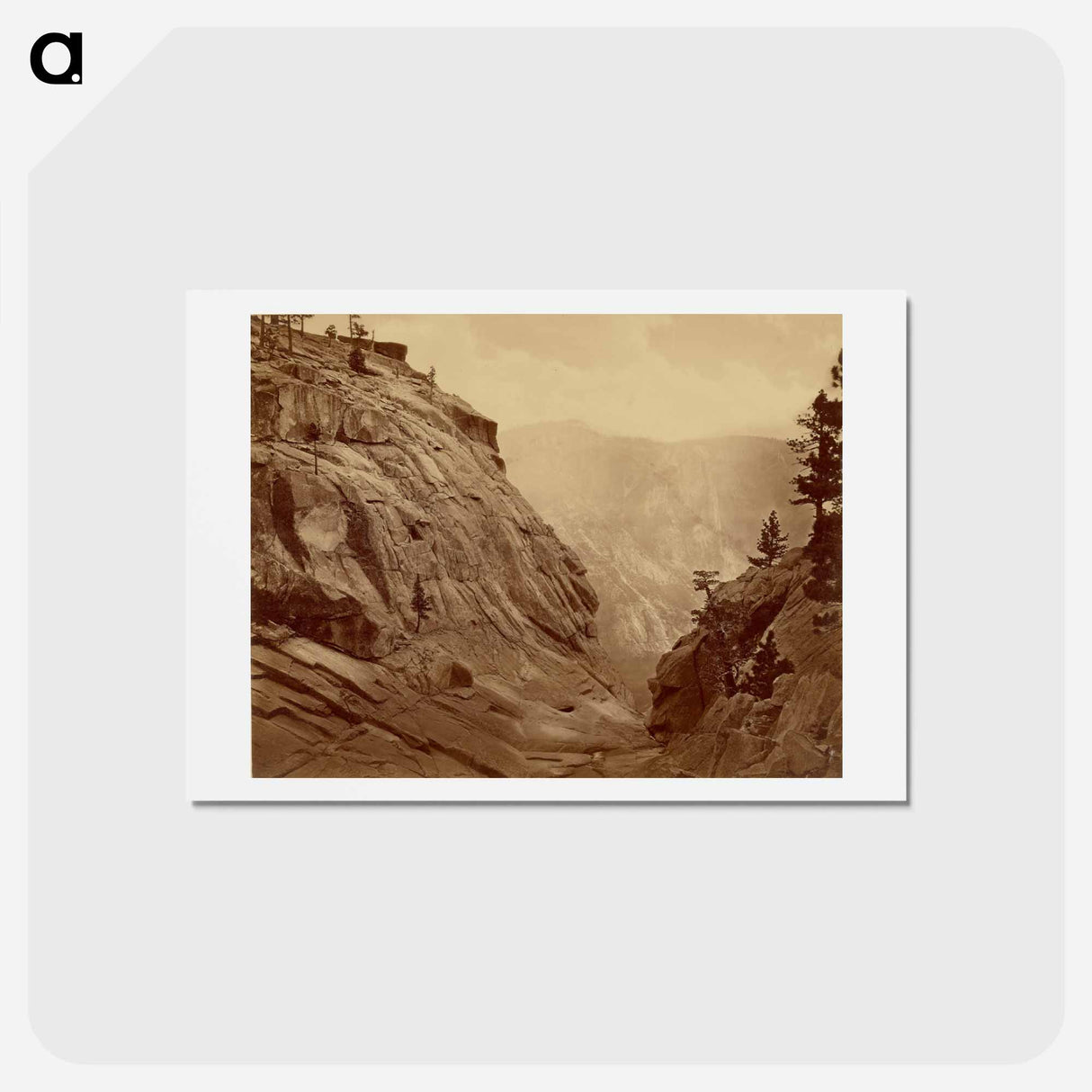 アートポストカード-Yosemite Creek
- エドワード マイブリッジ Postcard.