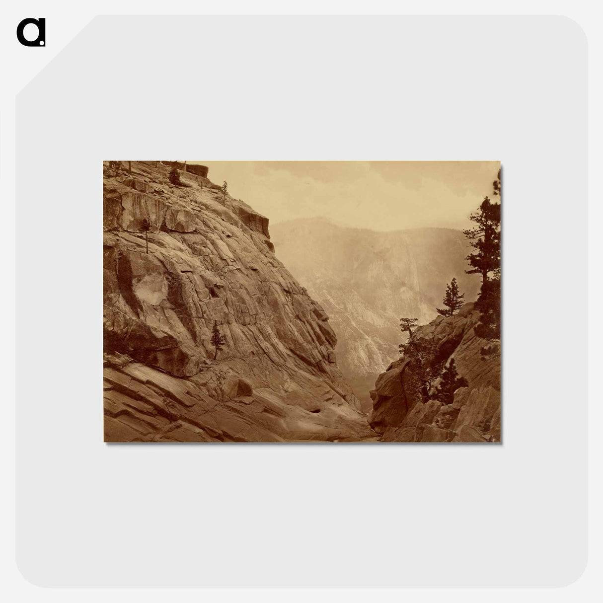 アートポストカード-Yosemite Creek
- エドワード マイブリッジ Postcard.