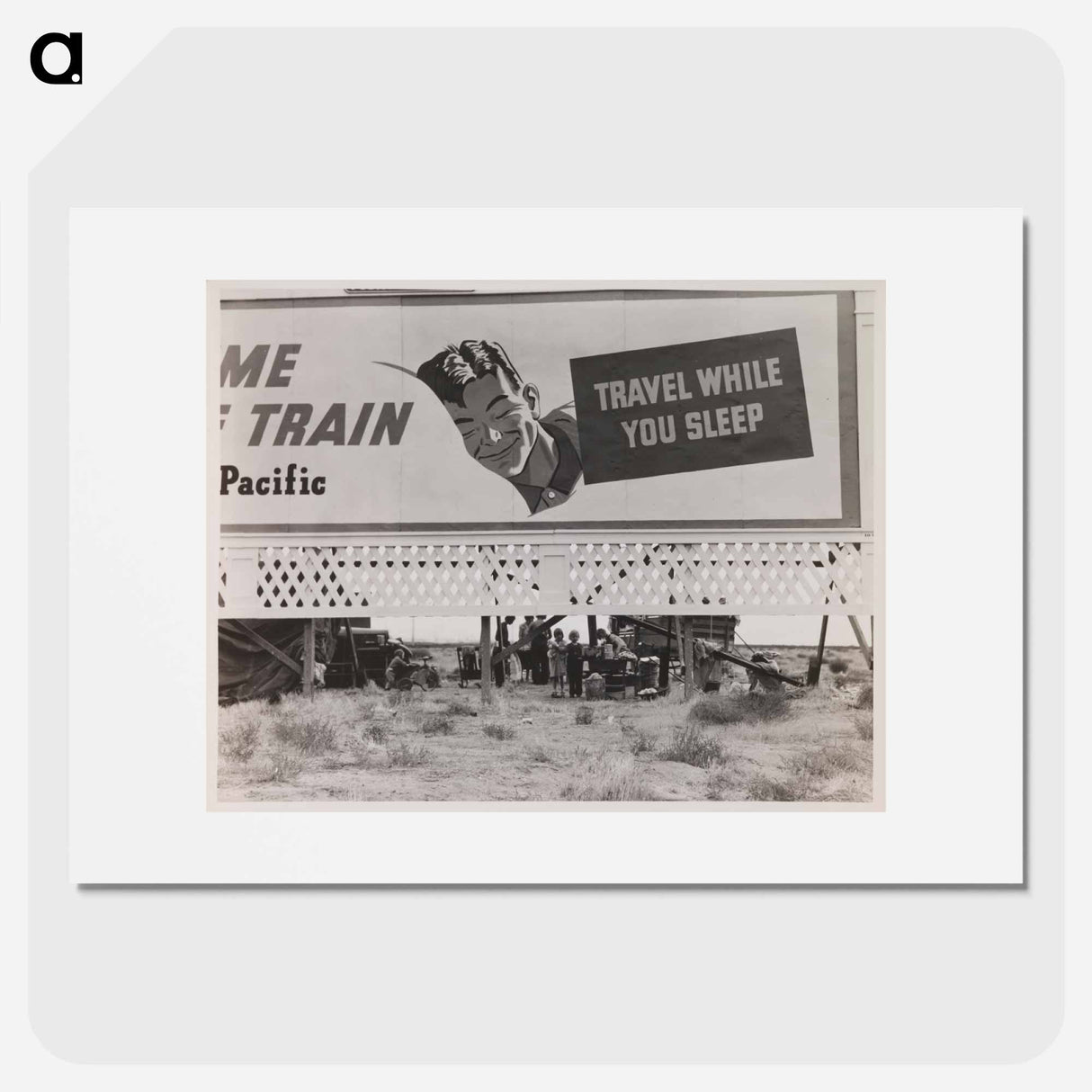 アートポスター-Billboard and Migrant Families
- セントルイス美術館 Poster.