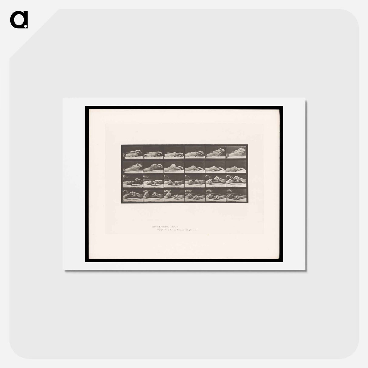 アートポストカード-Passing the Pencil
- エドワード マイブリッジ Postcard.