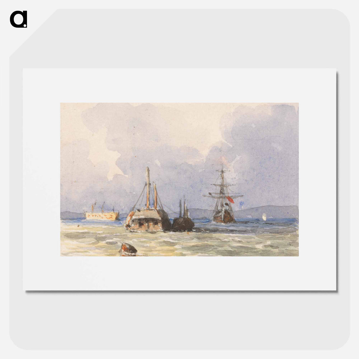 アートポスター-"In Portsmouth Harbor"
- イェール大学アートギャラリー Poster.