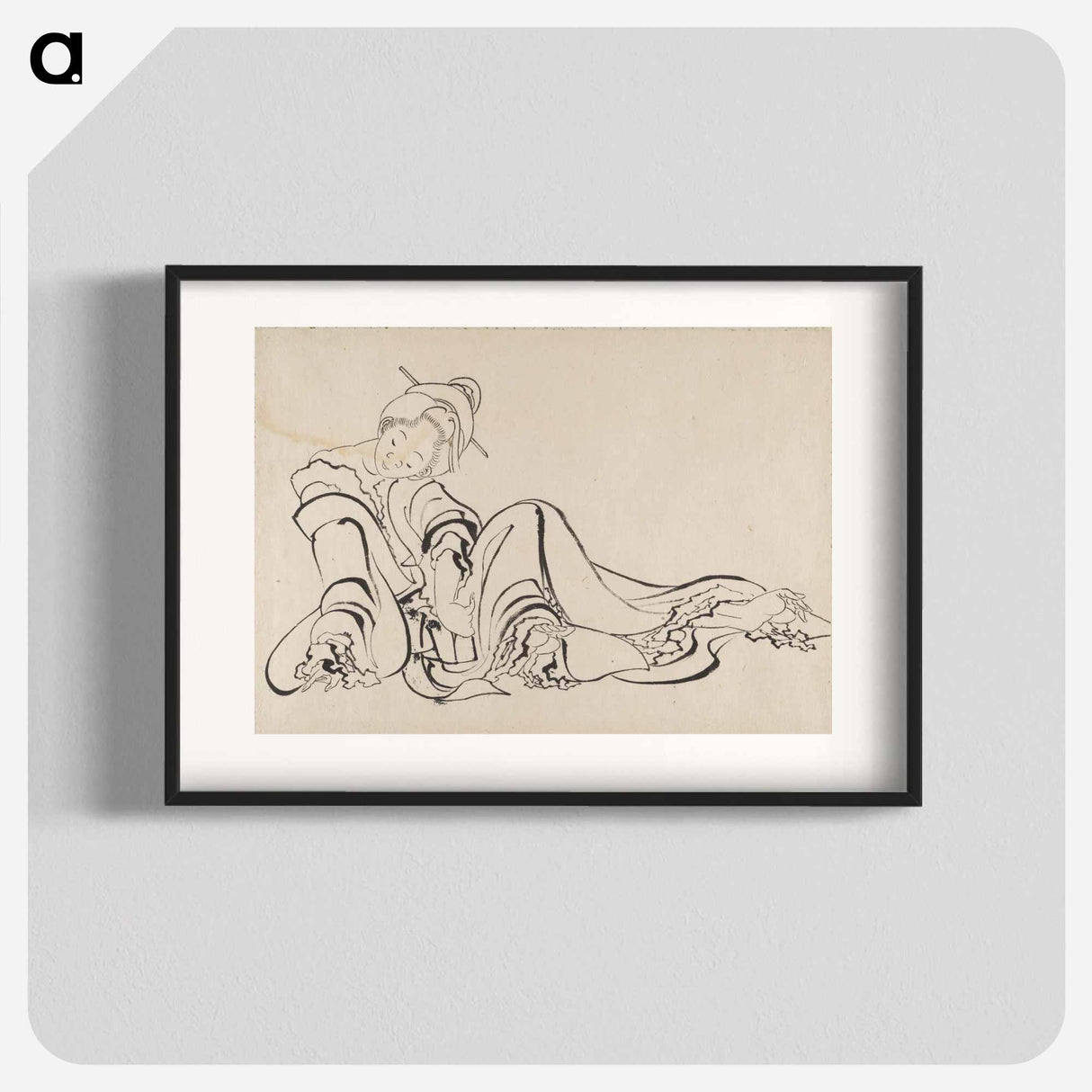 アートポスター-Hokusai's Album of Sketches - 葛飾 北斎 Poster.