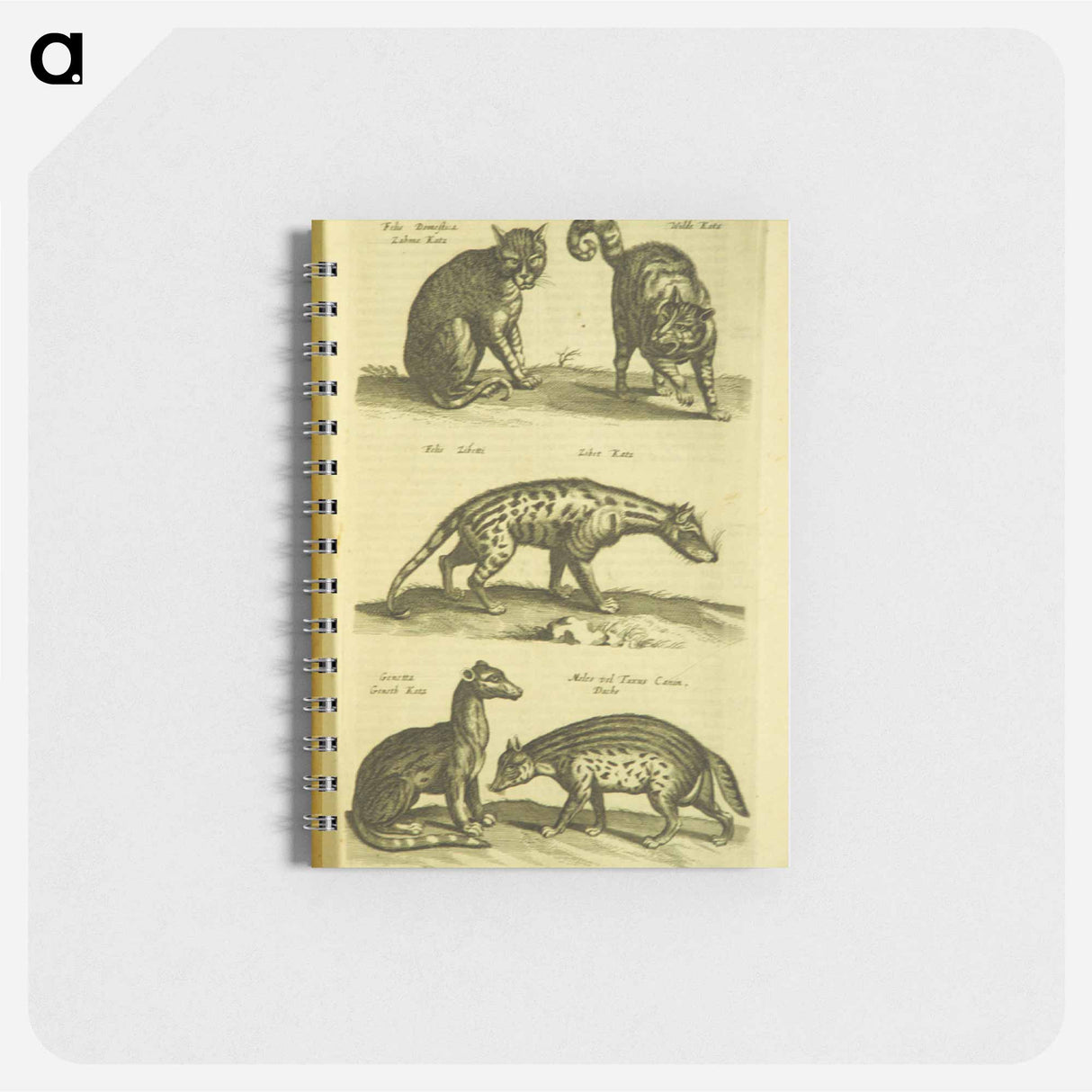 アートメモ帳-Historiae naturalis de quadrupedibus libri
- 国立医学図書館 Memo.