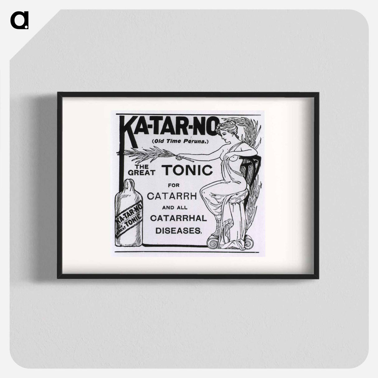 アートポスター-Allegorical Representation of Ka-Tar-No Tonic
- 国立医学図書館 Poster.