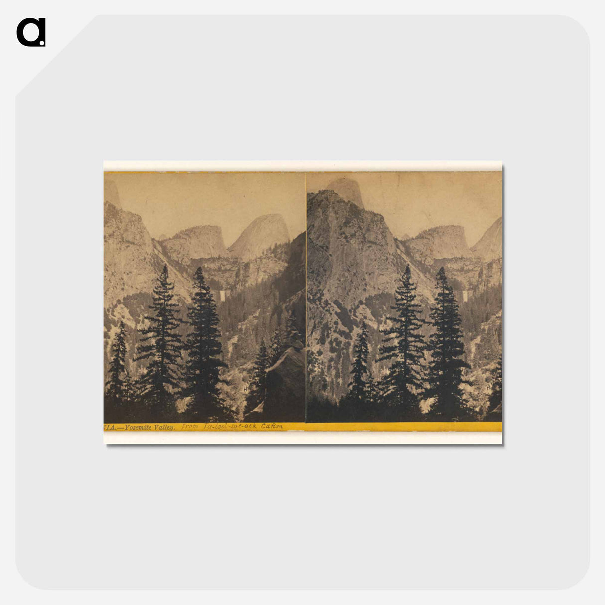 アートポストカード-Yosemite Valley
- エドワード マイブリッジ Postcard.