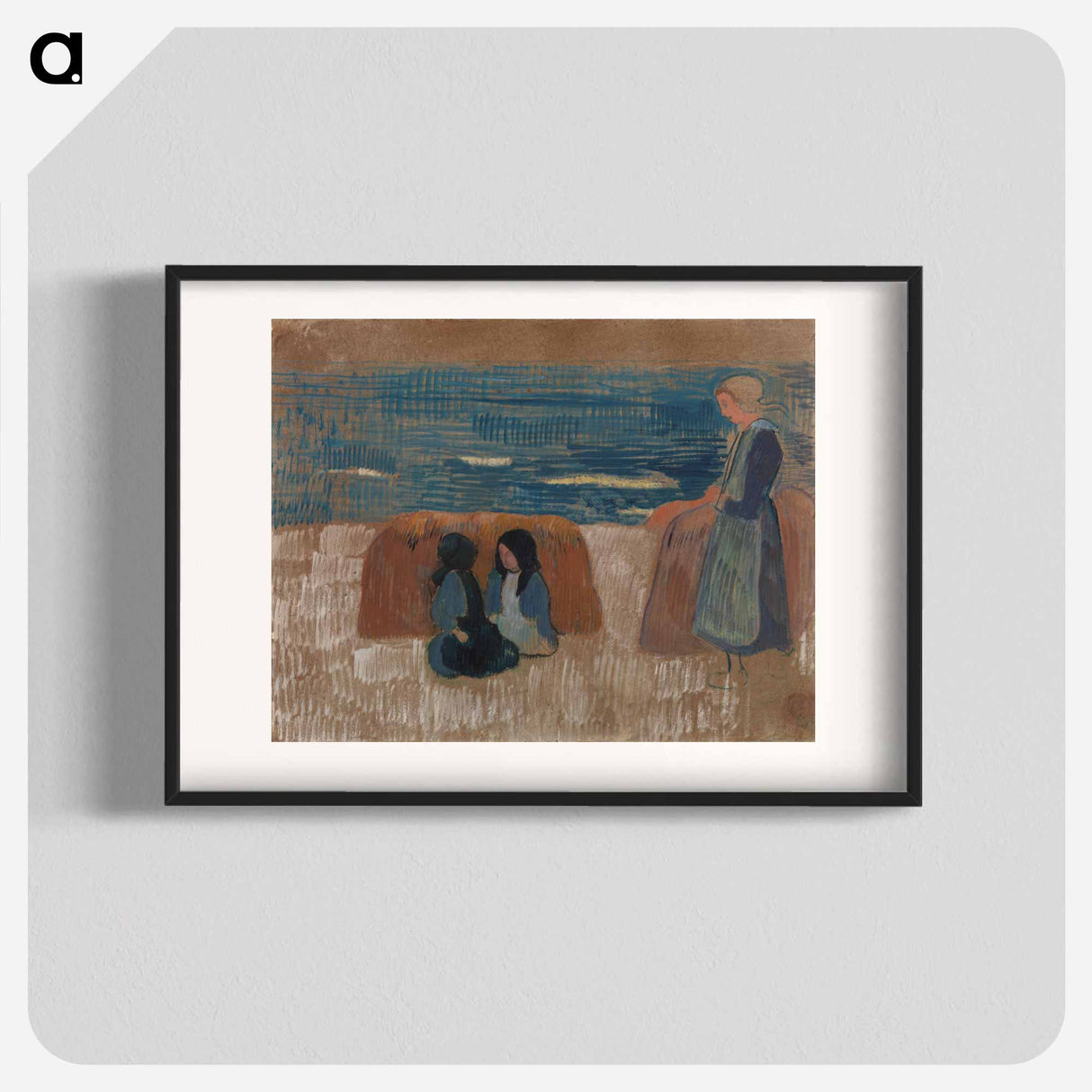 アートポスター-Breton Women by the Sea
- バーンズ・コレクション Poster.