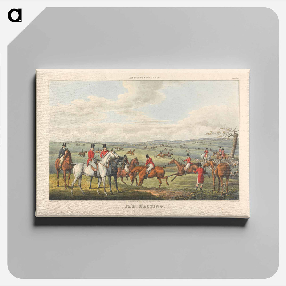 アートパネル-Fox Hunting: Leicestershire - The Meeting
- イェール大学アートギャラリー Canvas.