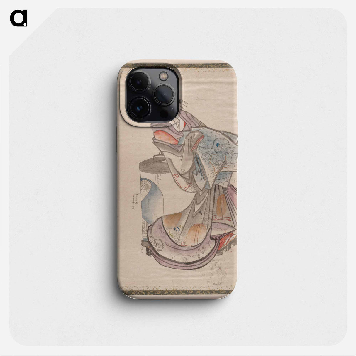 Katsushika Hokusai's Japanese woman. Album of Sketches - Katsushika Hokusai Phone Case.