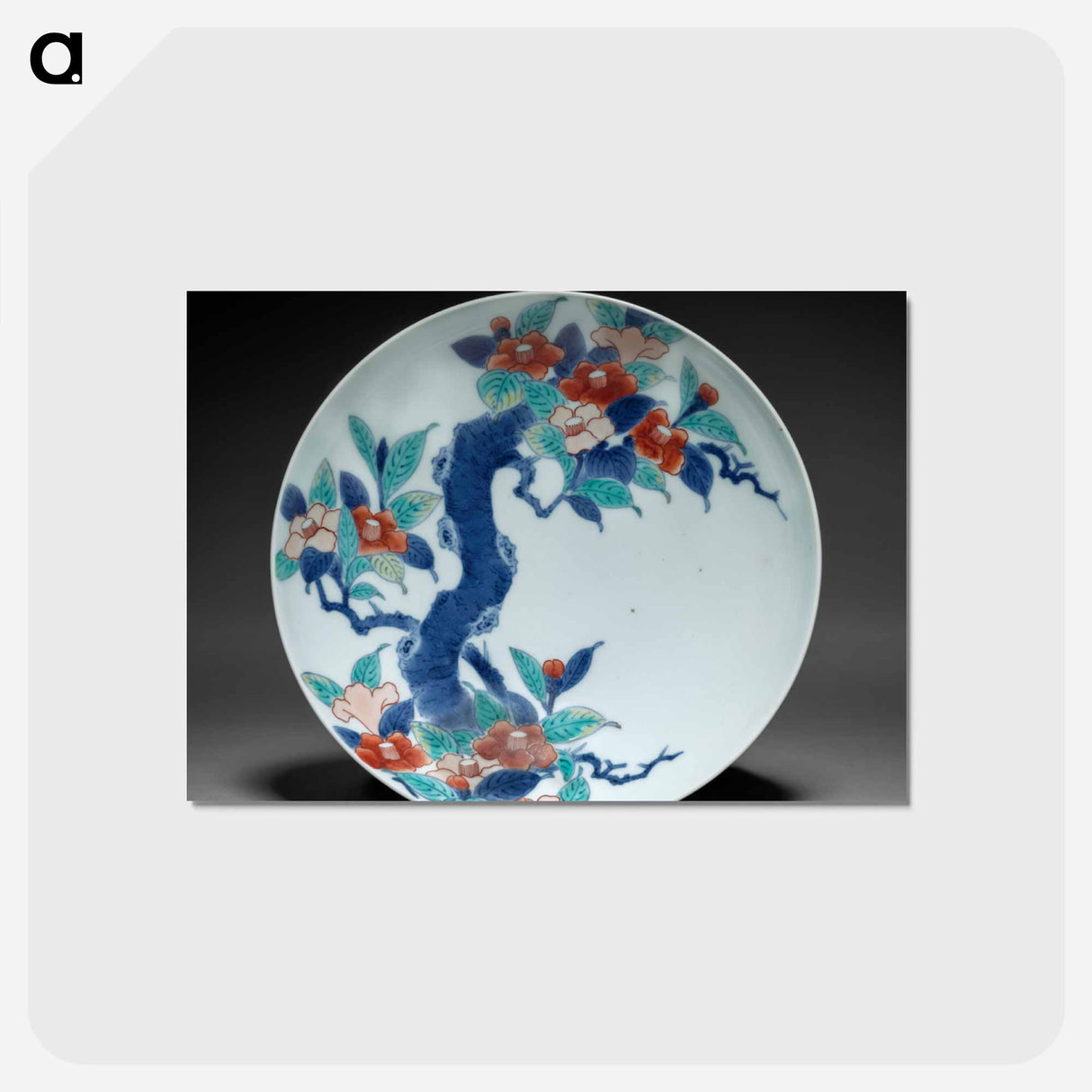 アートポストカード-Dish with Camellia
- クリーブランド美術館 Postcard.