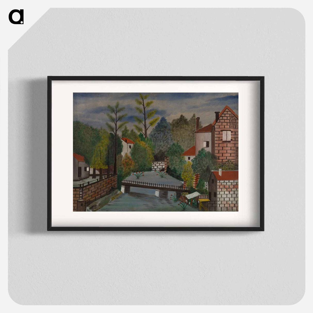アートポスター-Canal and Houses
- バーンズ・コレクション Poster.