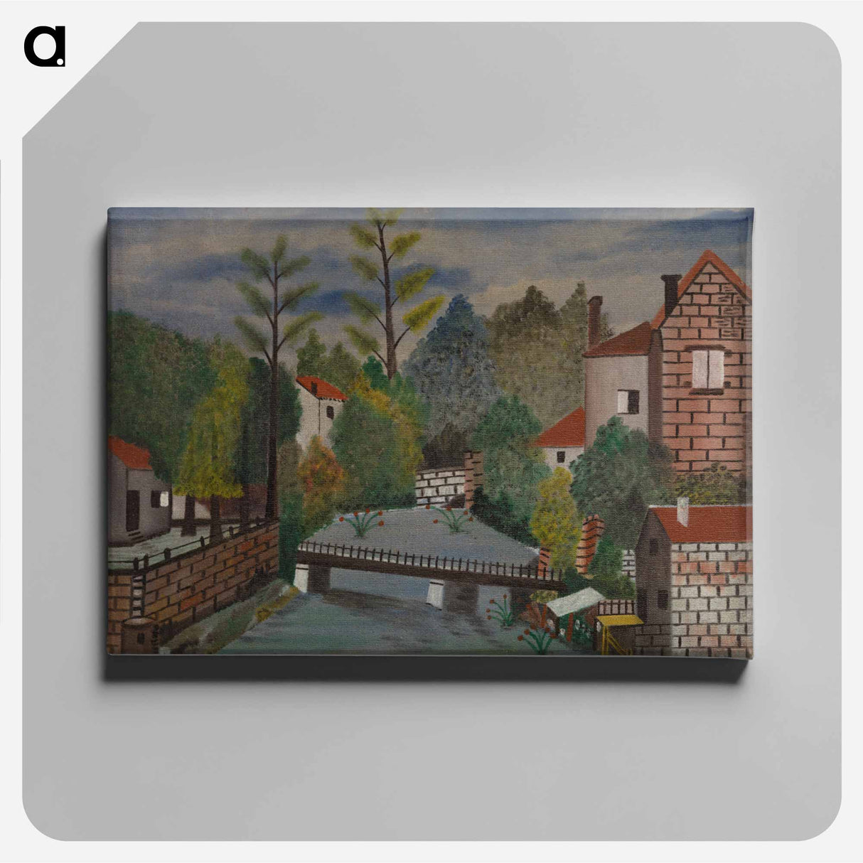 アートパネル-Canal and Houses
- バーンズ・コレクション Canvas.