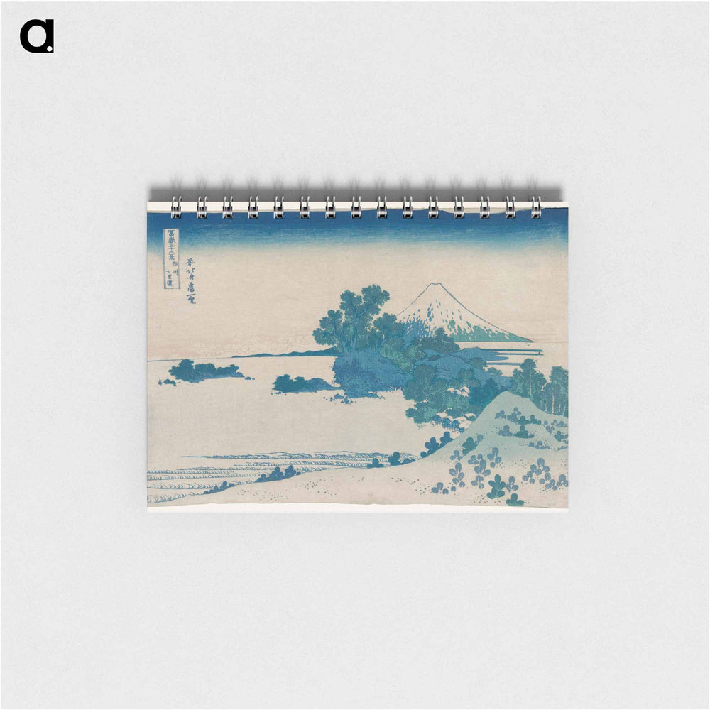 Seven-Mile Beach in Sagami Province - 葛飾 北斎 Memo.