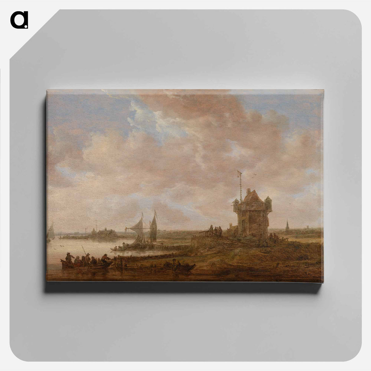 アートパネル-The Square Watch-Tower
- バーンズ・コレクション Canvas.