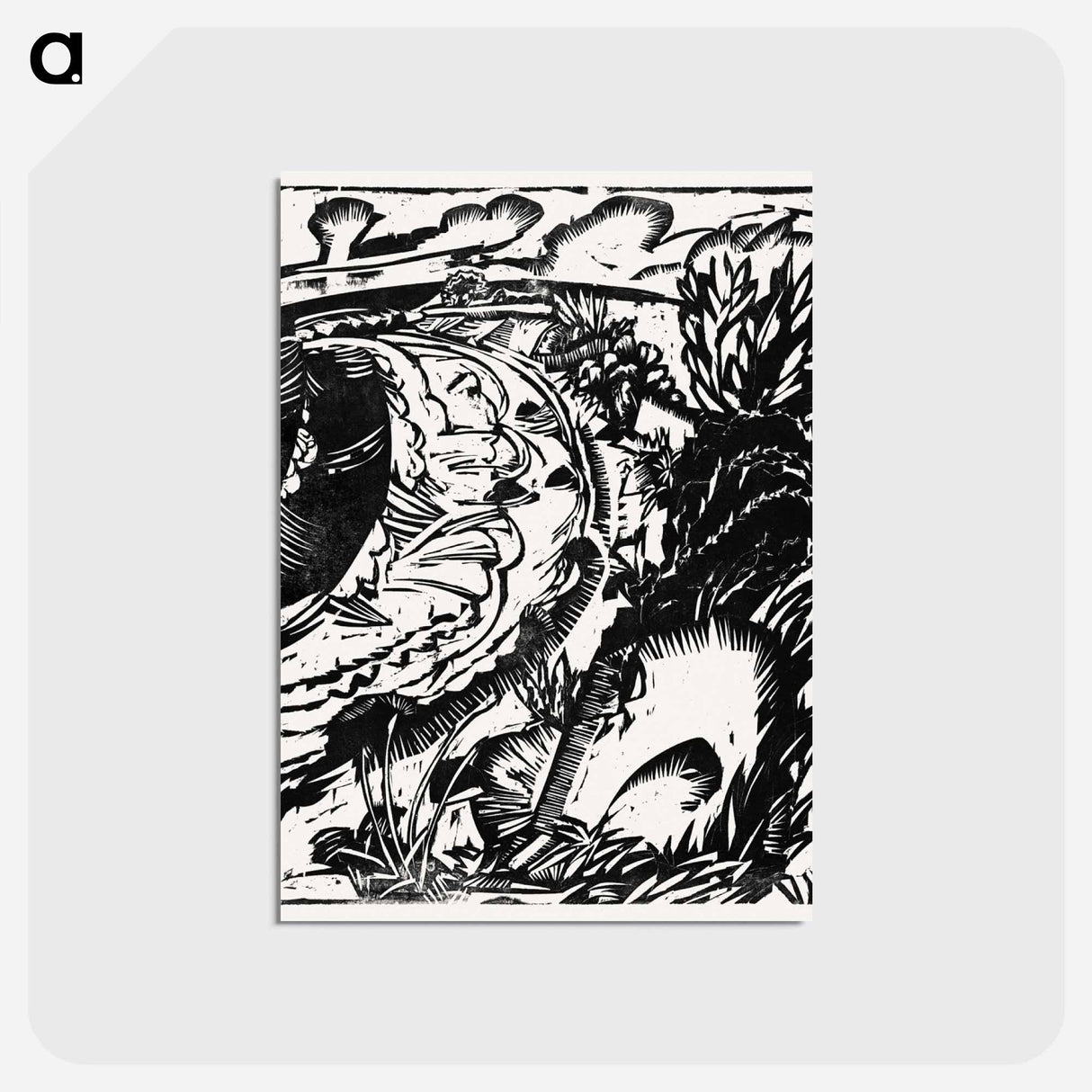 アートポストカード-Dune Landscape with a Curving Bay
- クリーブランド美術館 Postcard.