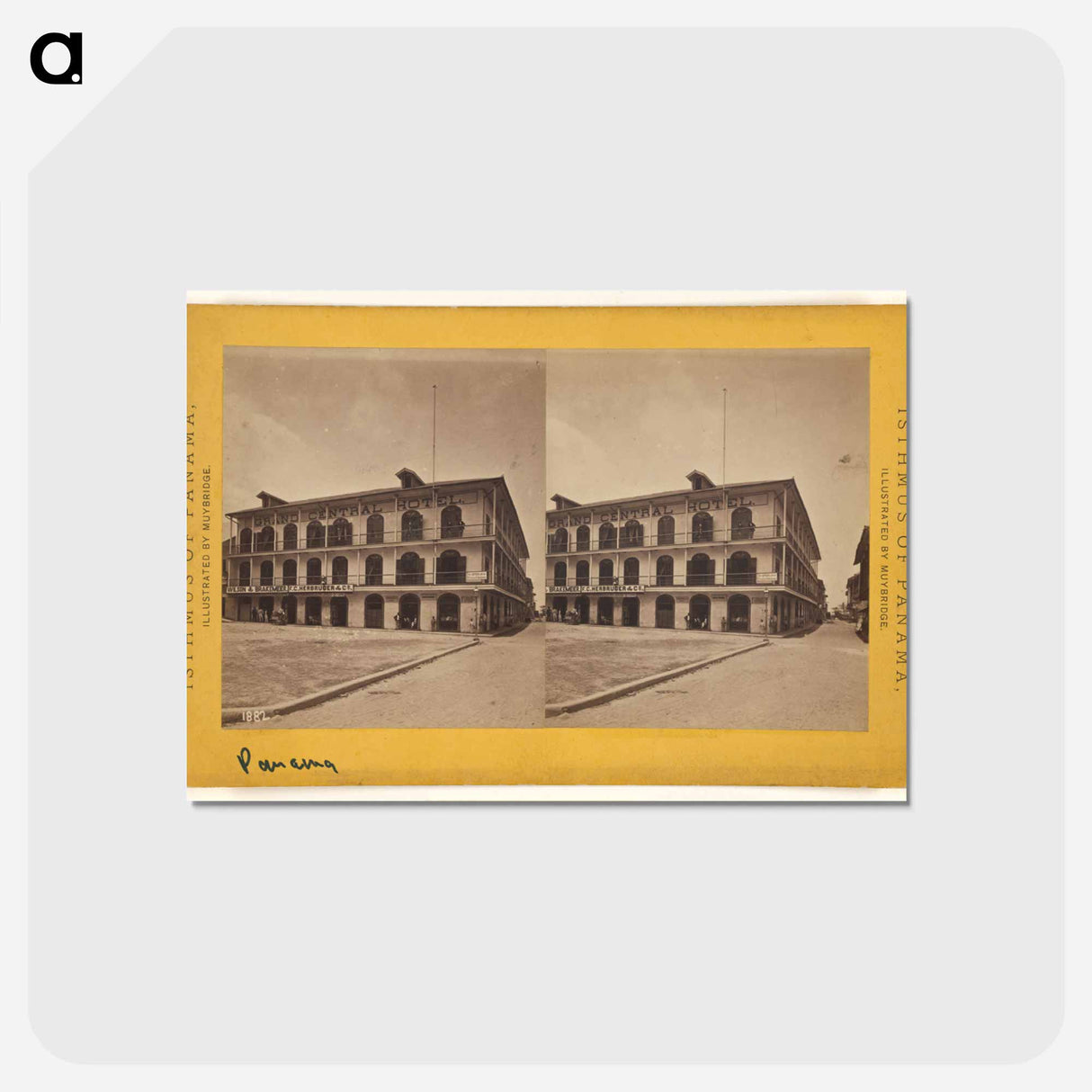 アートポストカード-Panama. Grand Central Hotel
- エドワード マイブリッジ Postcard.
