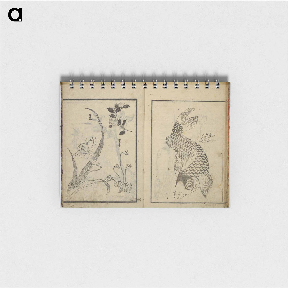 Random sketches by Hokusai - 葛飾 北斎 Memo.